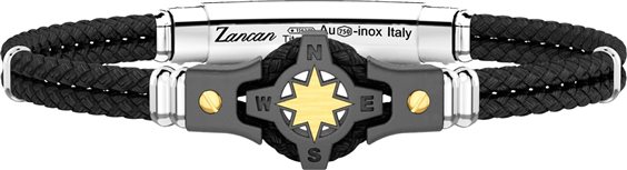 Bracciale Zancan Uomo in Titanio ETB168G-NE - ETB168G-NE